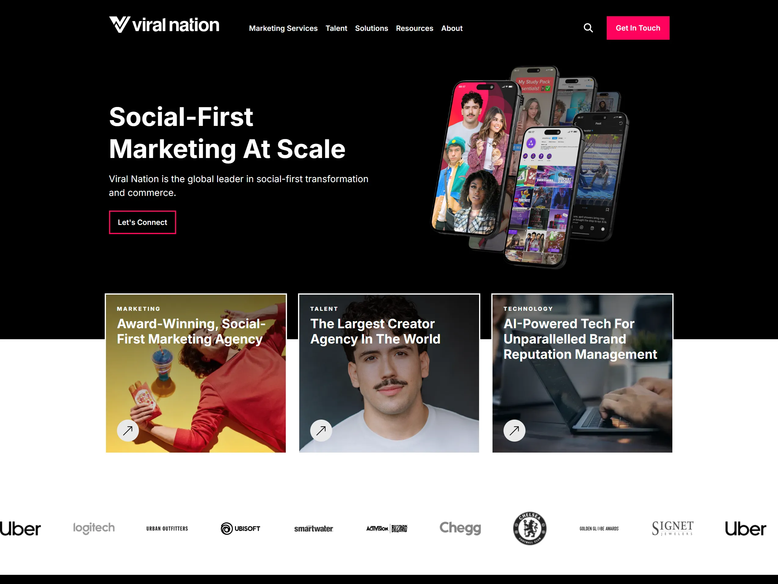Viral Nation platform